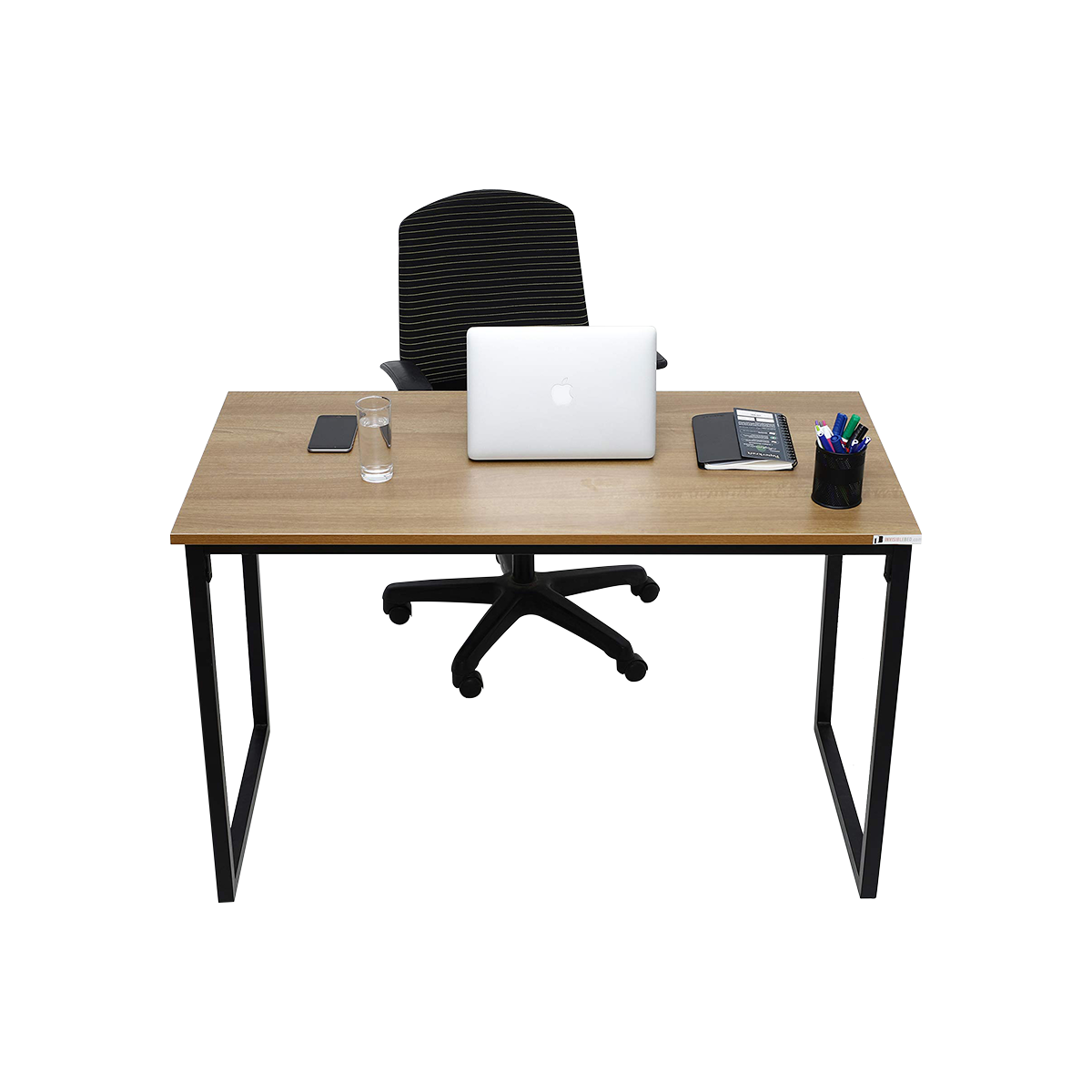 Aaramya WorkZen Desk – Walnut Wenge Finish