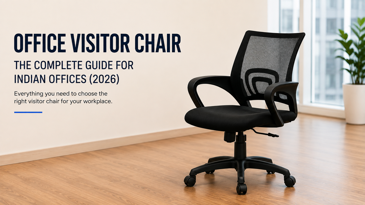 Best Office Visitor Chairs in India 2026 — What to Look For Before You Buy