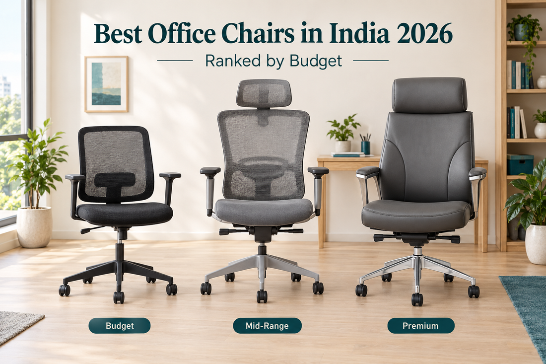Best Office Chairs in India 2026 - Ranked by Budget