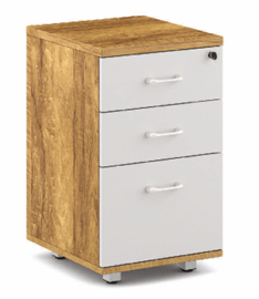 Aaramya™ Pedestal – 3 Drawer Compact Organizer