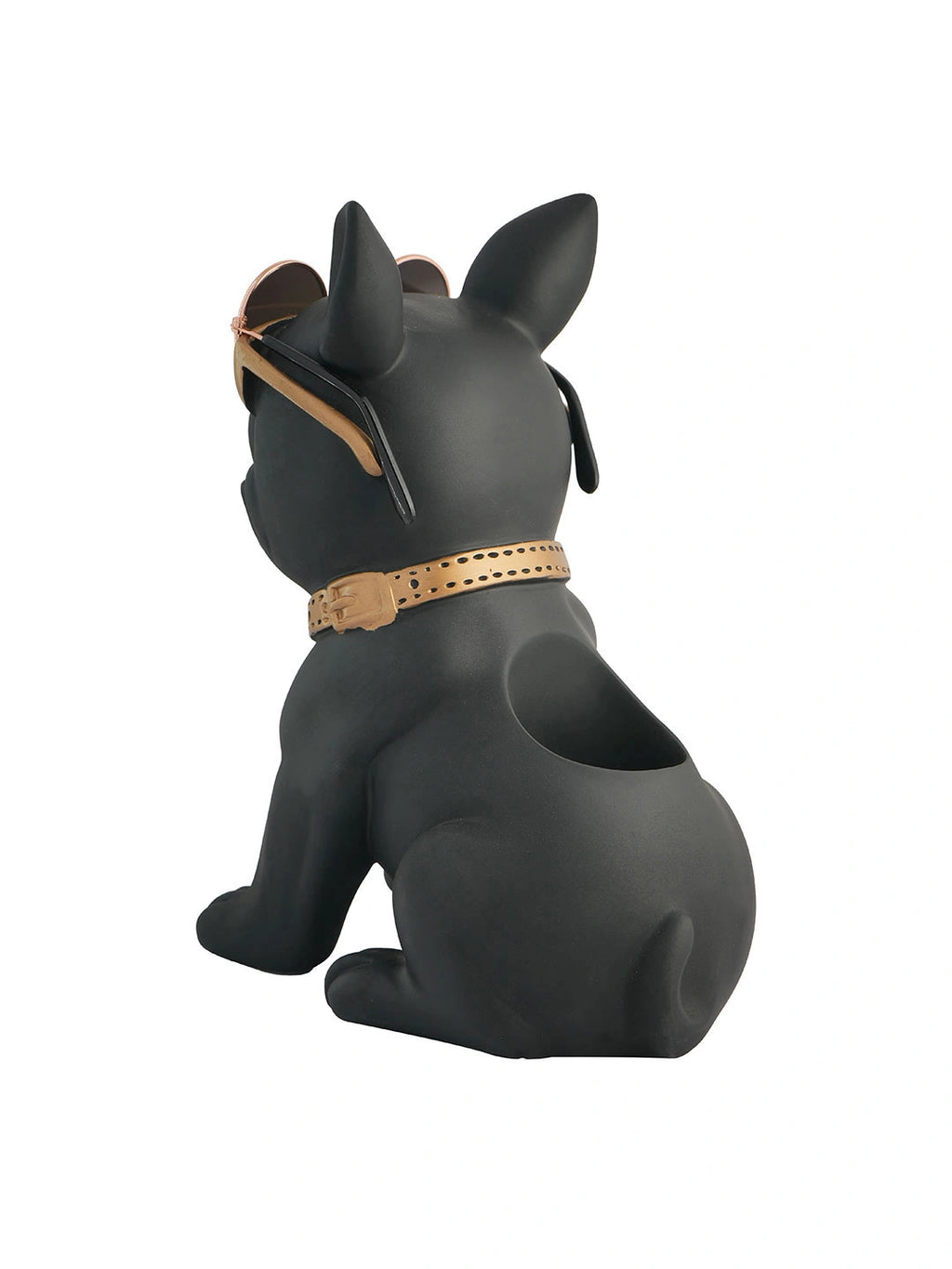 Modern French Bulldog Tabletop Organizer Figurine