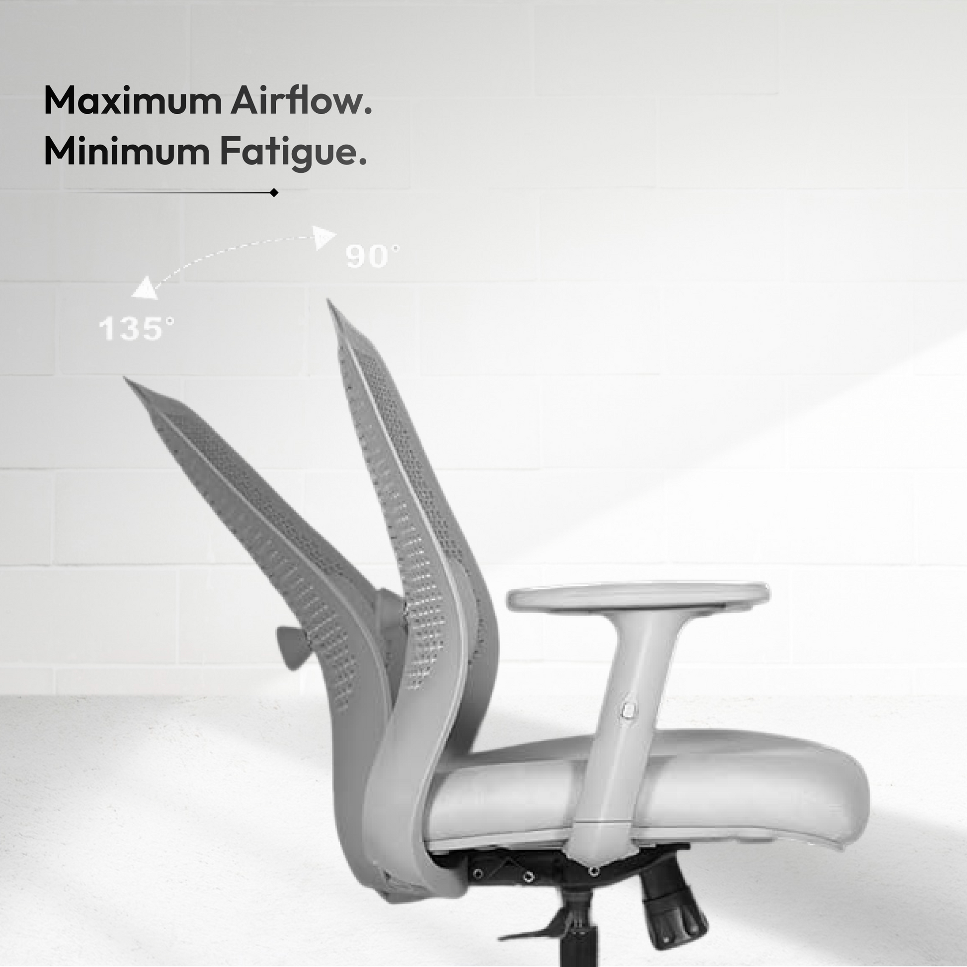 Aaramya™  Bubble Mid Back Chair