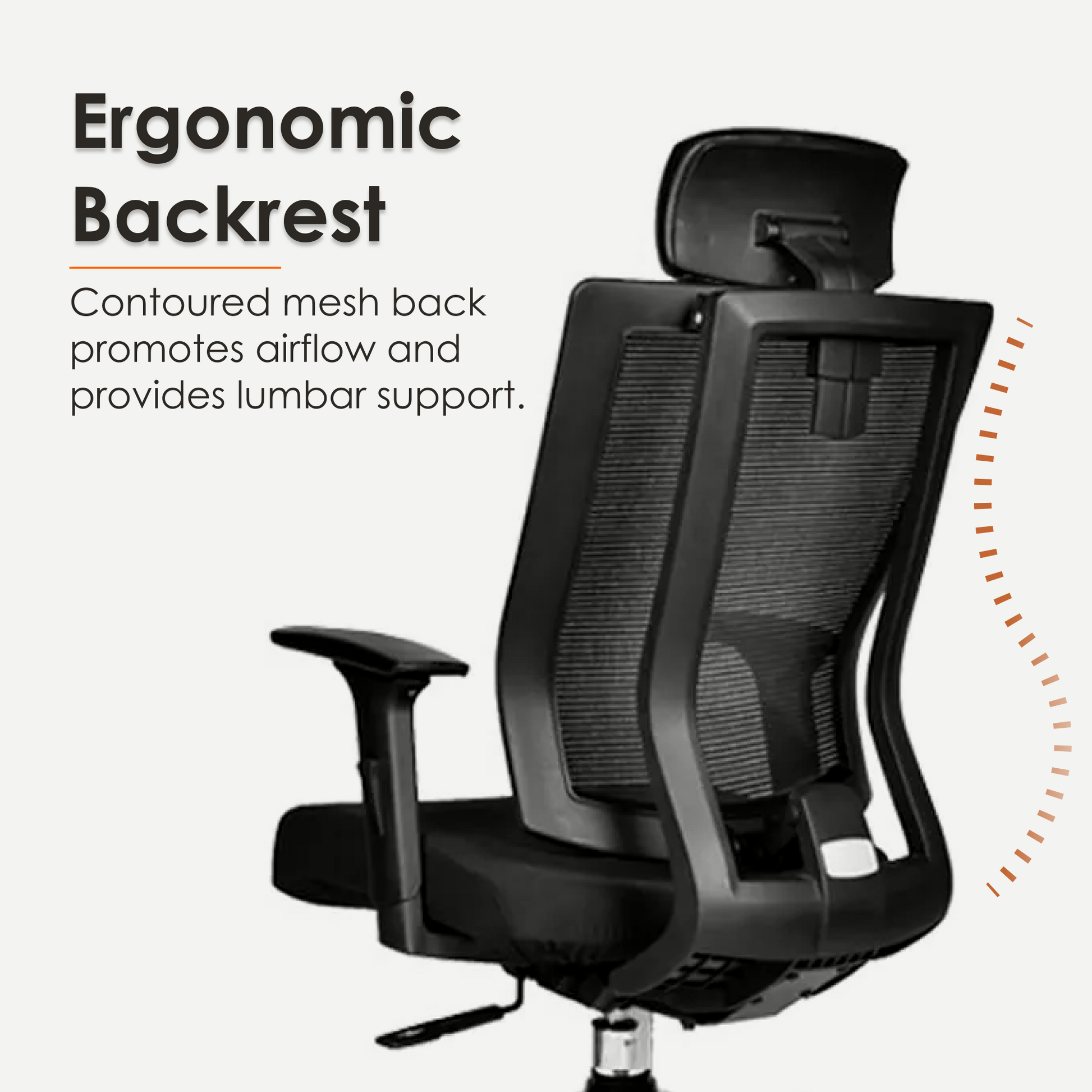 Aaramya™ ComfyNest Work Chair – Classic Lines, Cloud-Like Feel