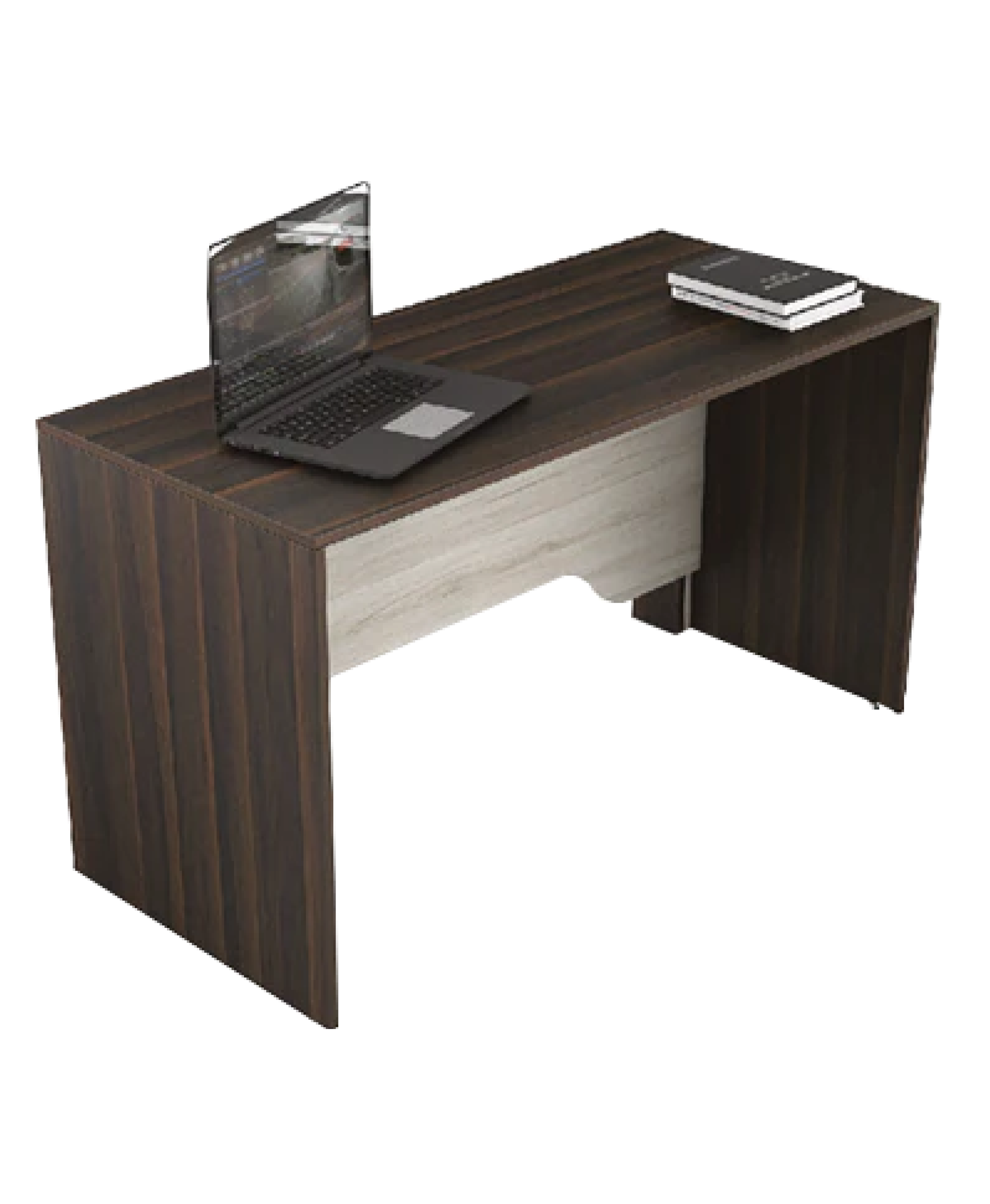 Aaramya Executive Workspace Desk – Wenge Luxe Grain