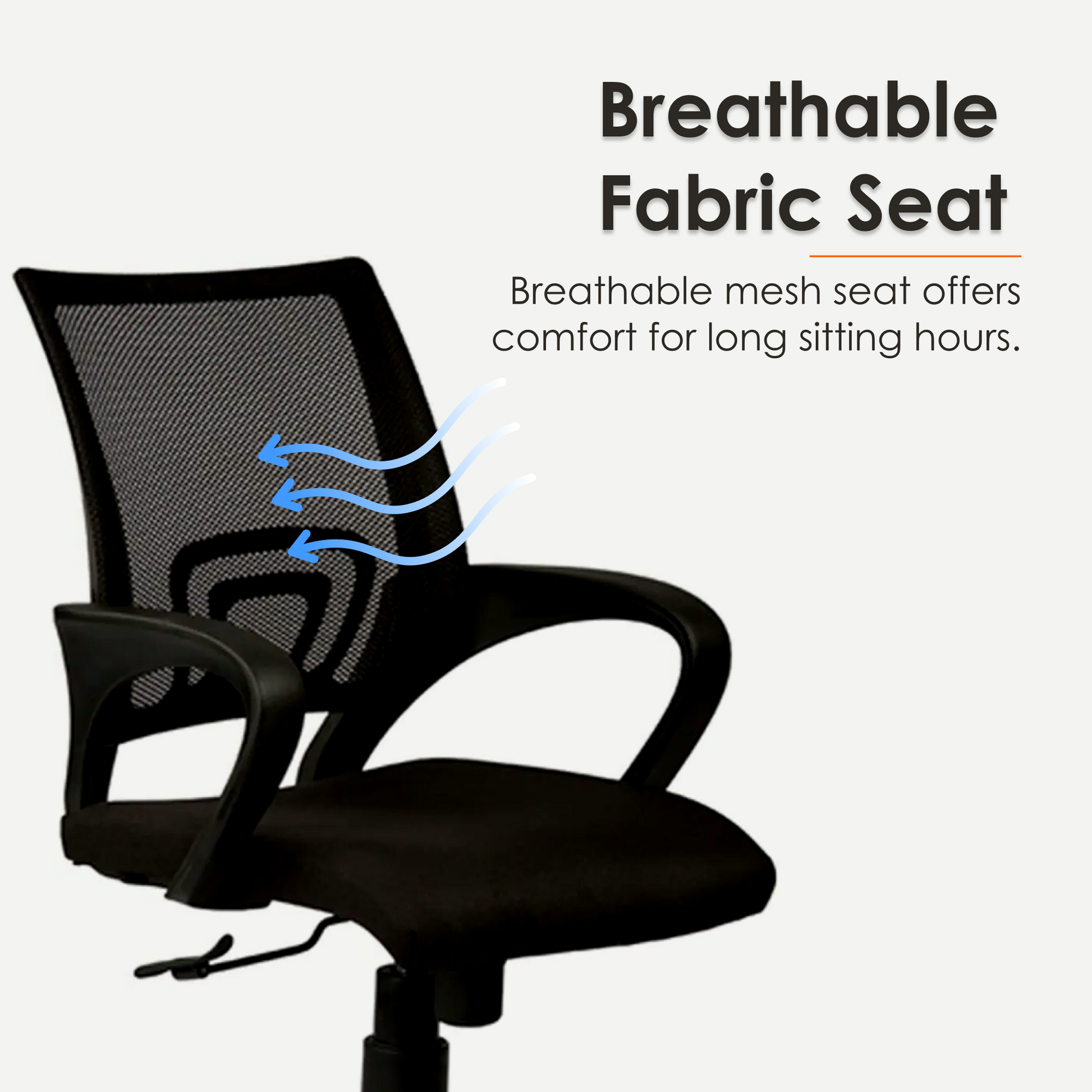 Aaramya™ 804Lite Work Chair – Light on Weight, Heavy on Support