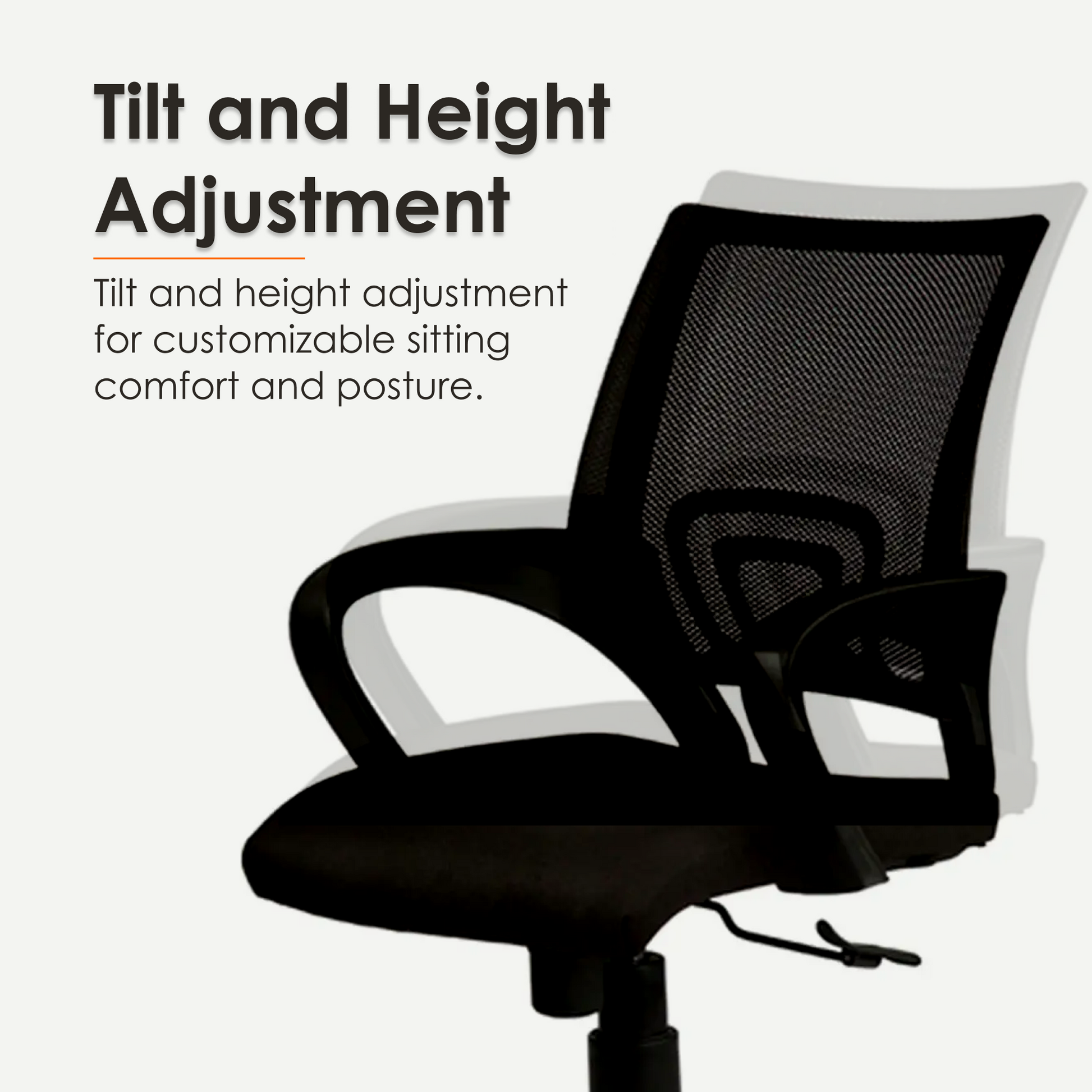 Aaramya™ 804Lite Work Chair – Light on Weight, Heavy on Support