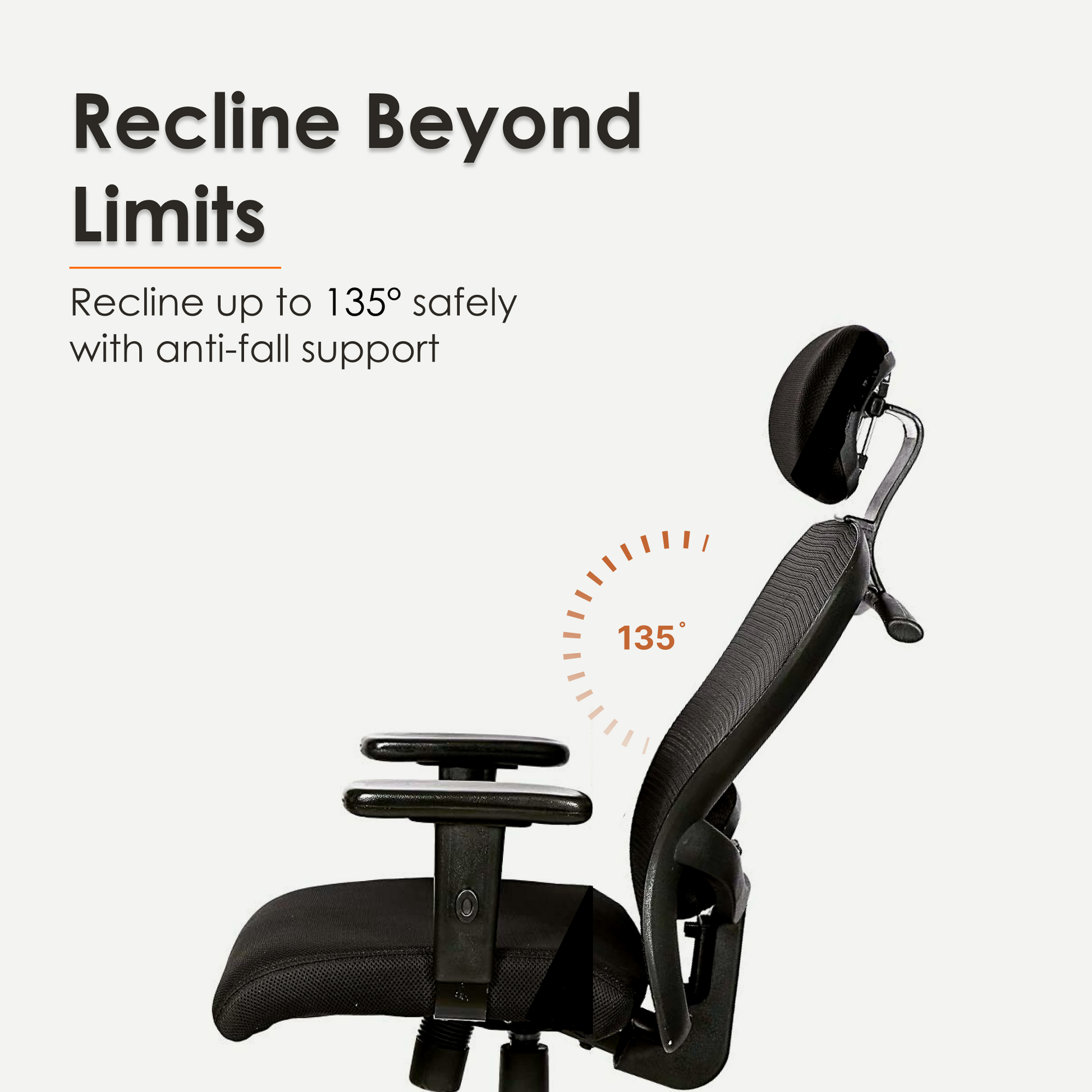 Aaramya™ ButterlyCurve Ergonomic Chair – Artful Arcs. Airy Comfort.