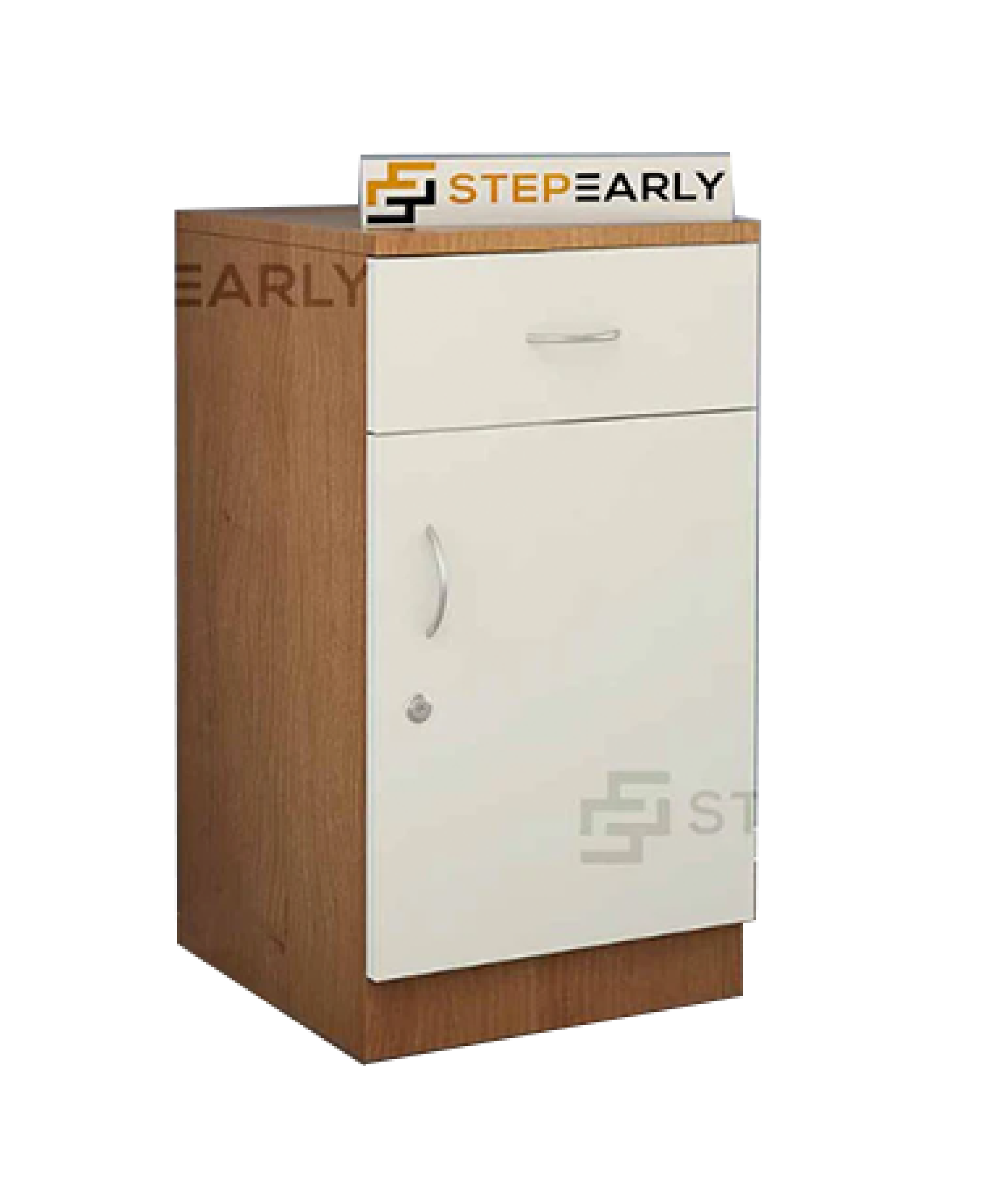 Aaramya™ Elan Duo Pedestal – 1 Drawer & 1 Shutter