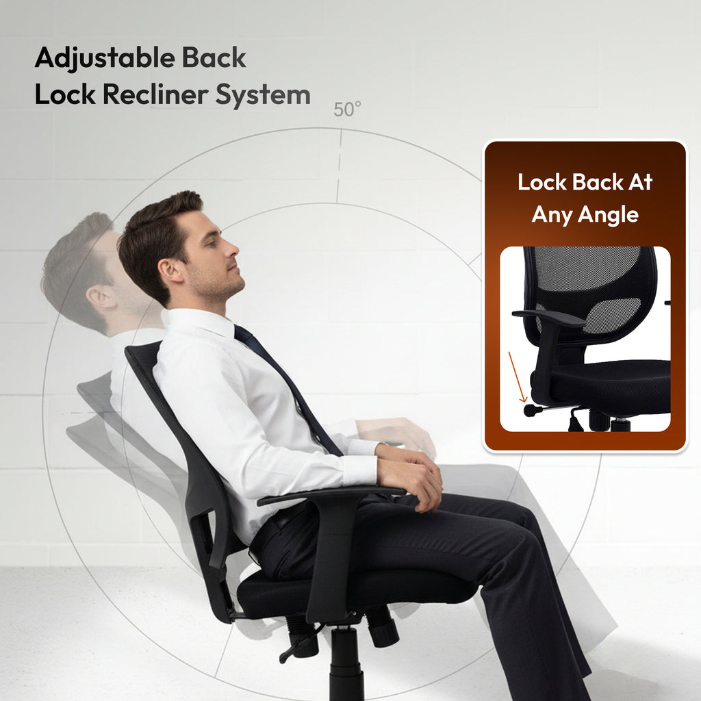 Aaramya™ LuxeMesh Executive Chair