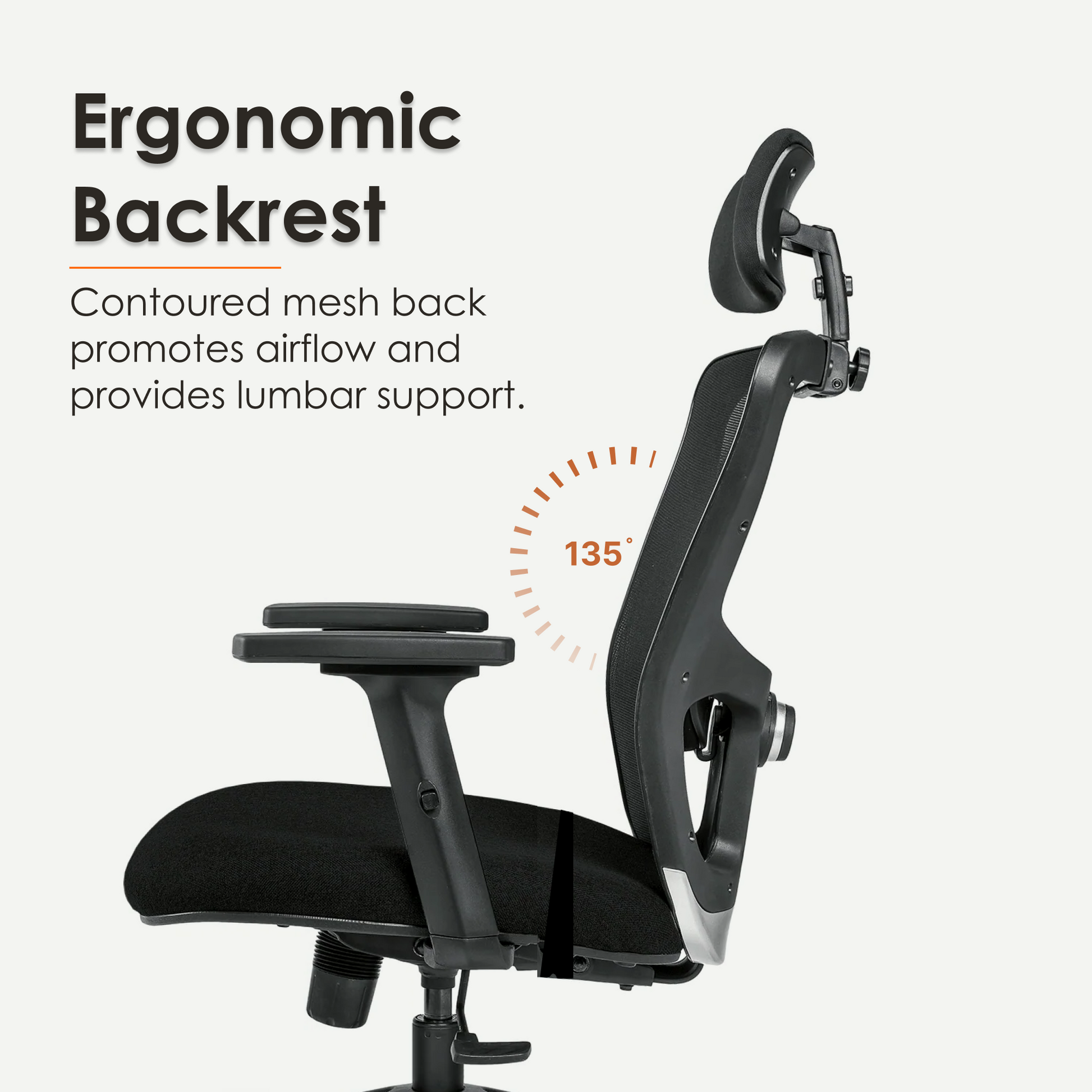 Aaramya™ BravoLite Mesh Chair – Featherlight Form, Fierce Performance