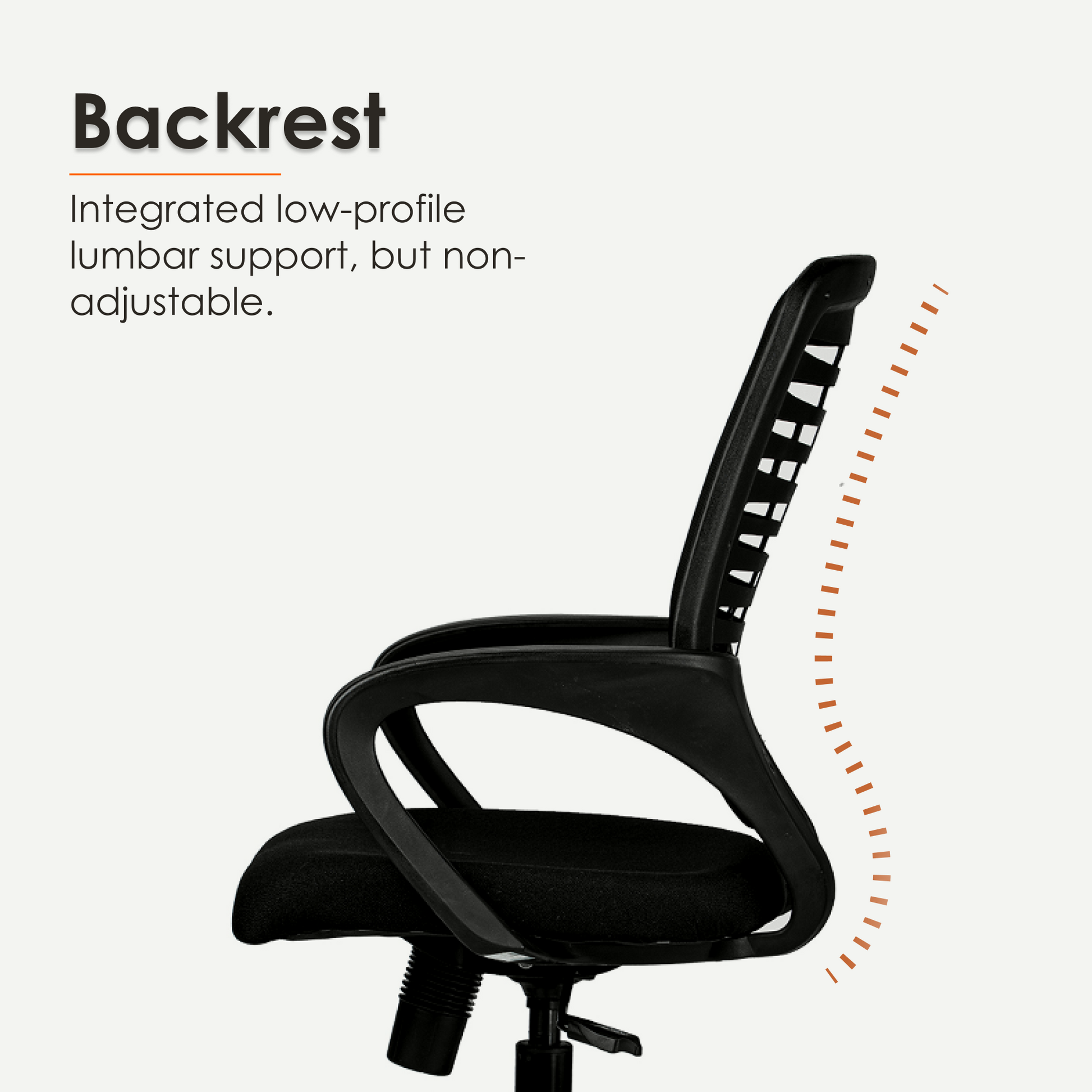 Aaramya™ 805AirTech Mesh Chair – Cool Flow Comfort, Full-Back Freedom