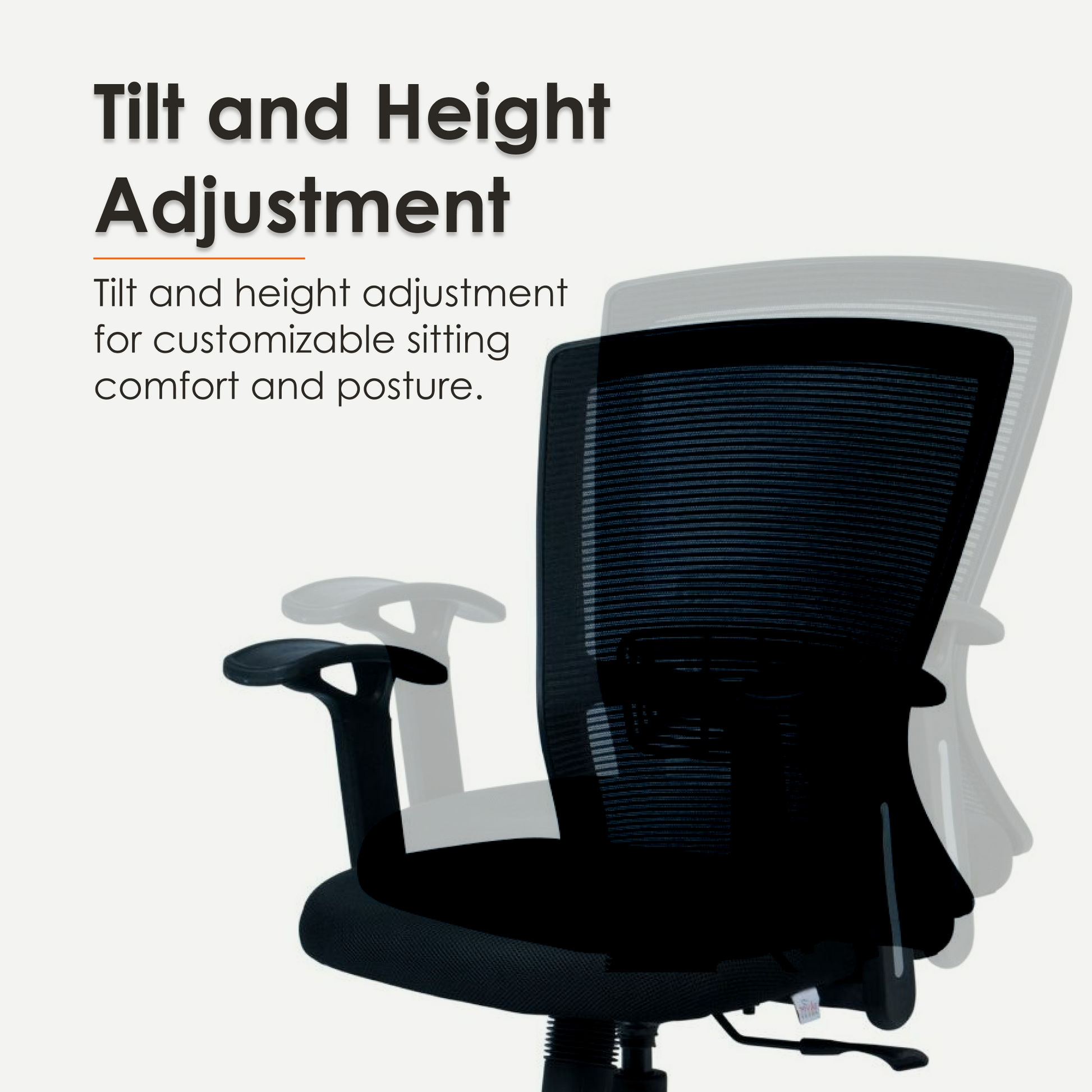 Aaramya™ SpencerLogic Mesh Chair – Designed for Thinking on Your Feet