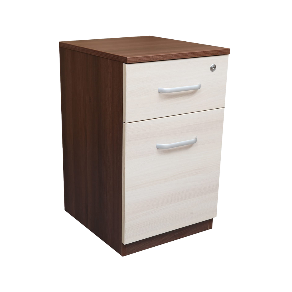 Aaramya™ Elan Duo Pedestal – 1 Drawer & 1 Shutter