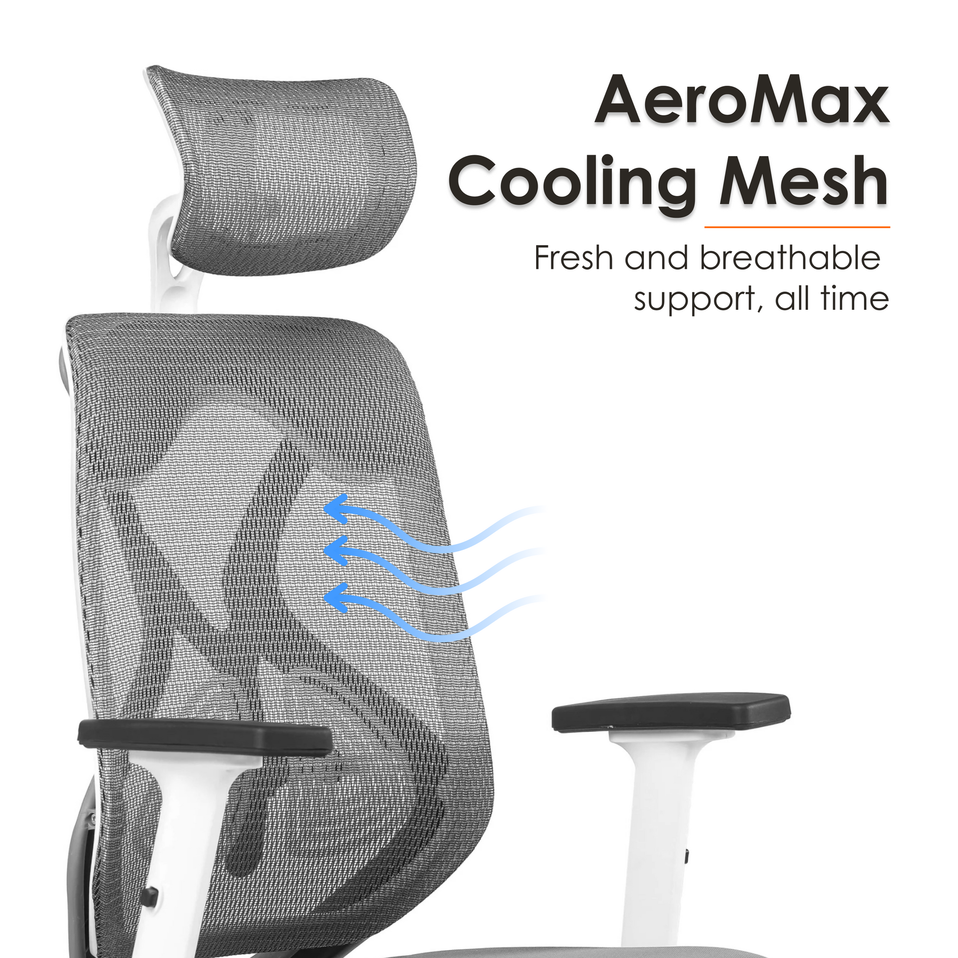 Aaramya™ HectorPro Work Chair – Bold Lines. Commanding Comfort.