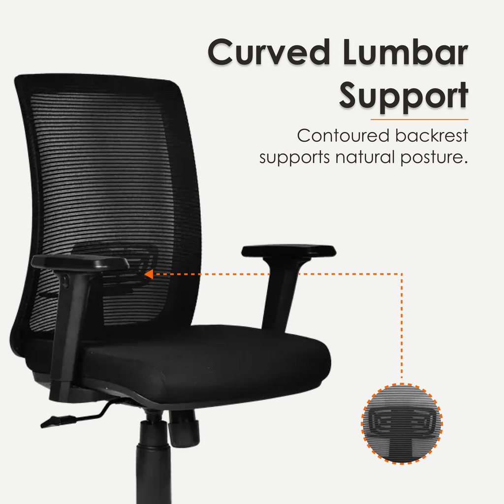 Aaramya™ DynamicPulse Office Chair – Where Agility Meets All-Aaramya™ DynamicPulse Office Chair – Where Agility Meets All-Day Ease