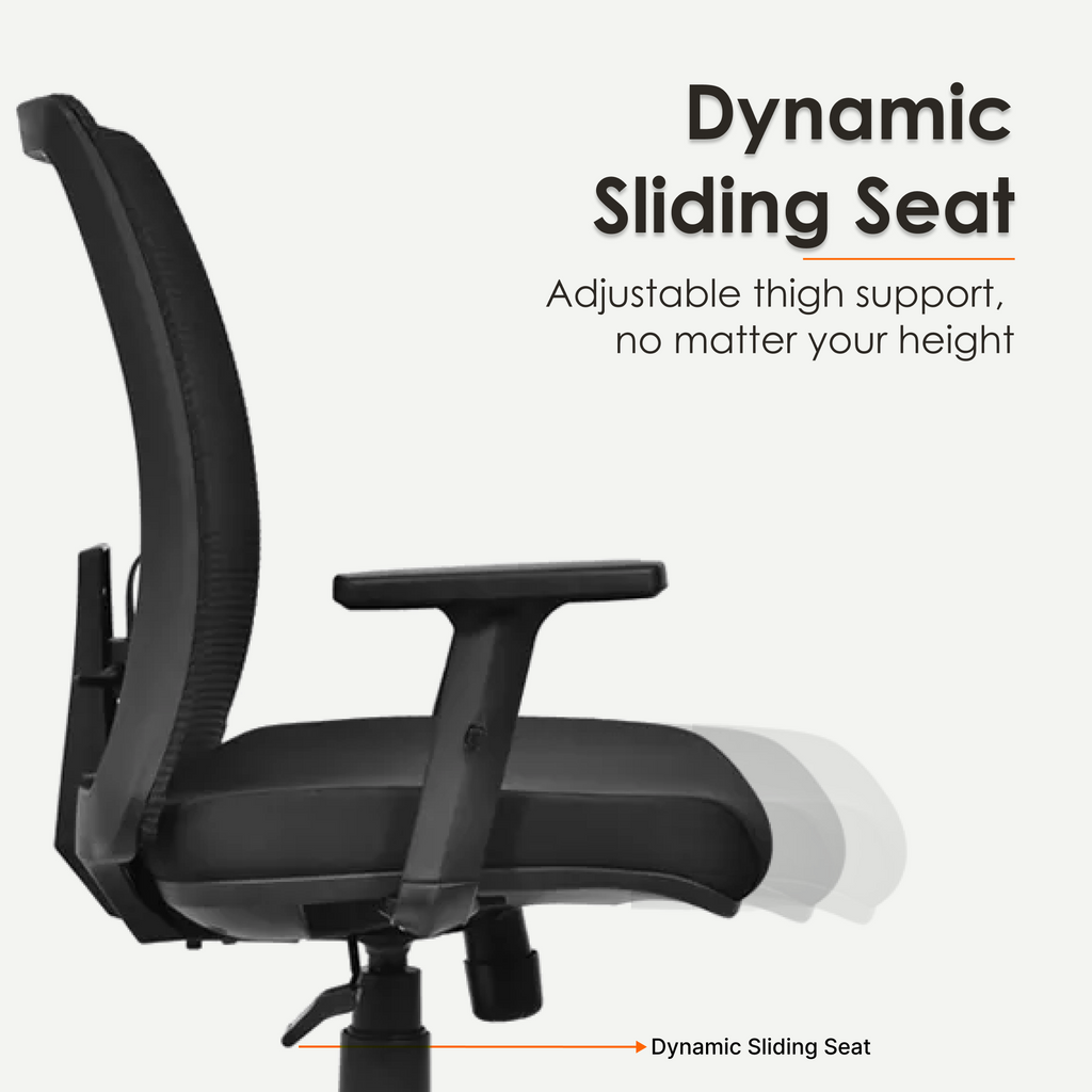 Aaramya™ DynamicPulse Office Chair – Where Agility Meets All-Aaramya™ DynamicPulse Office Chair – Where Agility Meets All-Day Ease