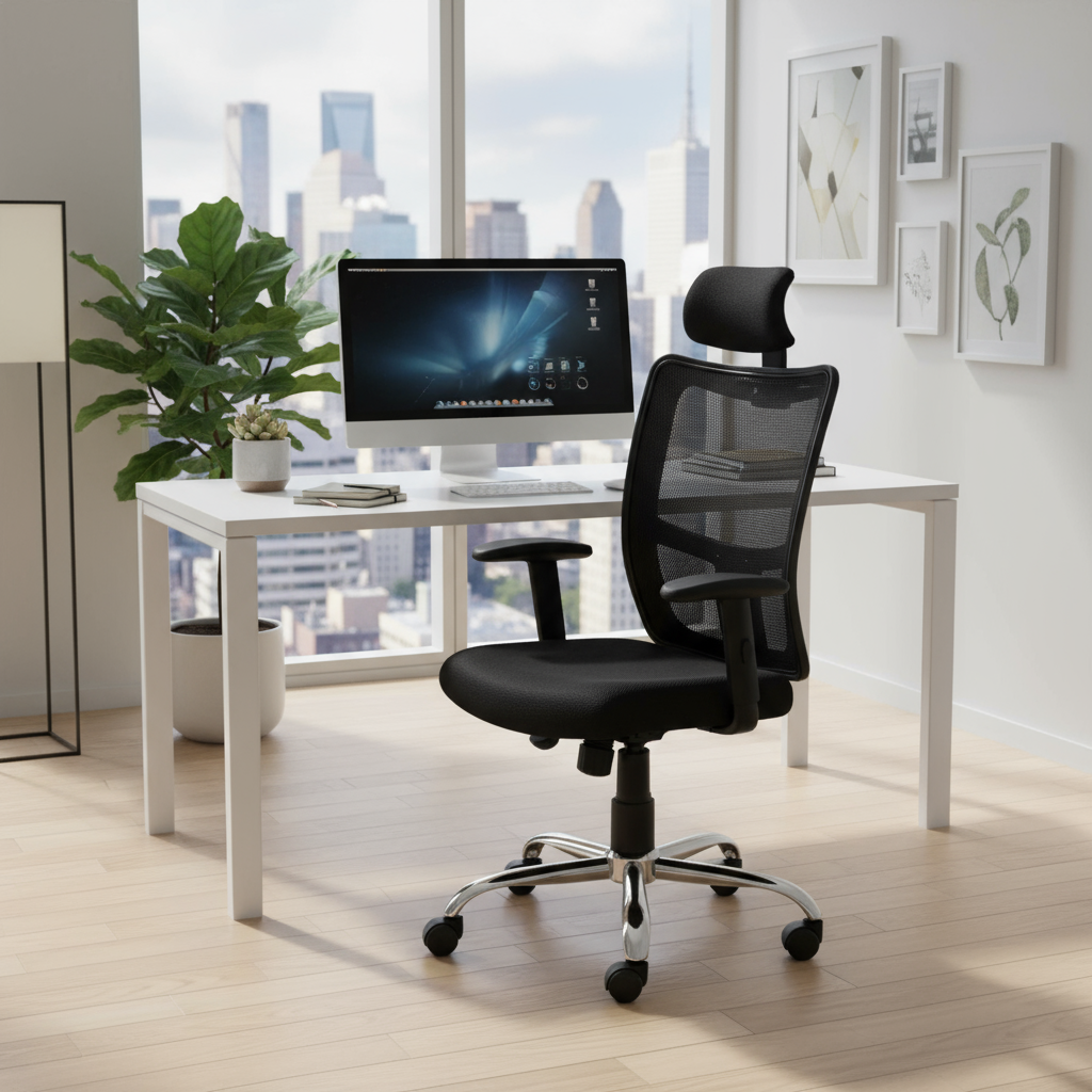 Aaramya™ BravoLite Mesh Chair – Featherlight Form, Fierce Performance
