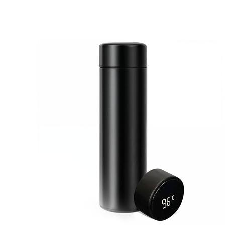 Giveglitz Smart LED Temperature smart Bottle – Black