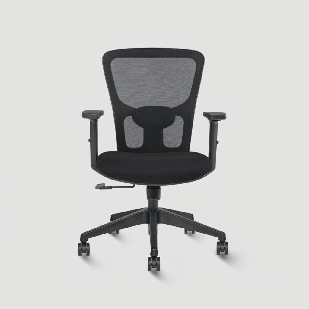 Aaramya™ JazzFlow Ergonomic Chair – Rhythmic Support in Mesh Harmony