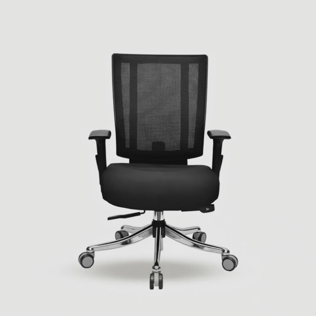 Aaramya™ ComfyNest Work Chair – Classic Lines, Cloud-Like Feel