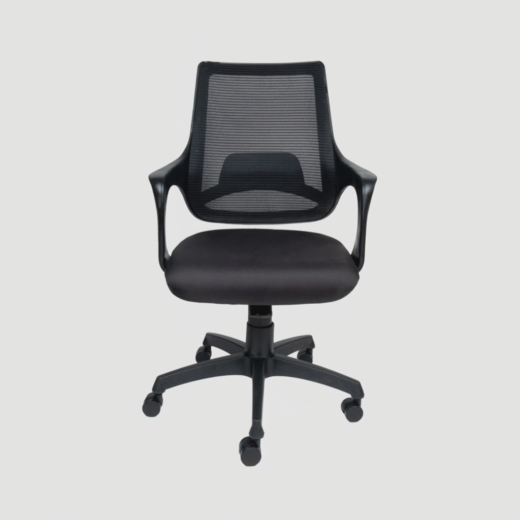 Aaramya™ PearSilk Mesh Chair – Whisper-Soft Support with Lasting Grace